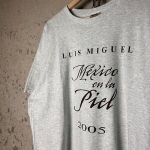 Luis Miguel Mexico en la Piel Tour XL 2005 Shirt